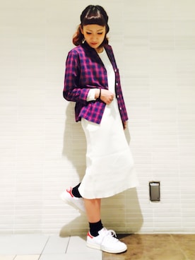 ARAI SATOMIさん（レディース・163cm）の冬コーディネート