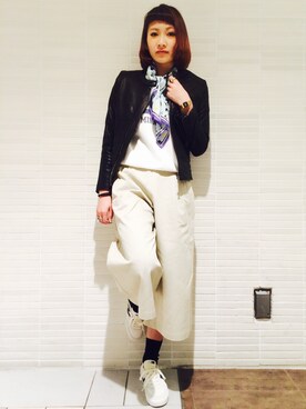 ARAI SATOMIさん(レディース・163cm)の冬コーディネート