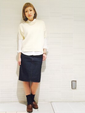 ARAI SATOMIさん（レディース・163cm）の春コーディネート