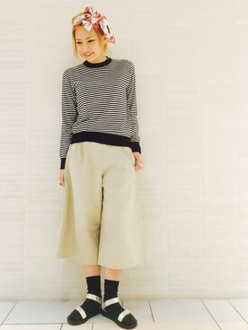 ARAI SATOMIさん（レディース・163cm）の春コーディネート