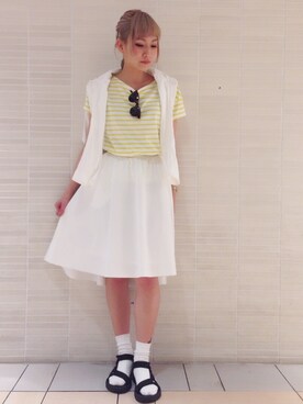 ARAI SATOMIさん(レディース・163cm)の春コーディネート