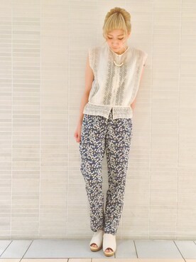 ARAI SATOMIさん（レディース・163cm）の春コーディネート