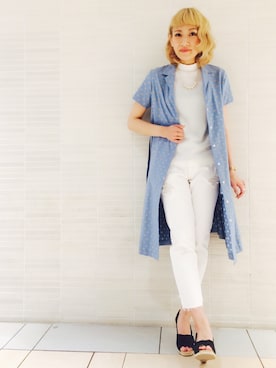 ARAI SATOMIさん（レディース・163cm）の春コーディネート