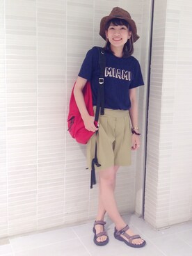 ARAI SATOMIさん（レディース・163cm）の春コーディネート