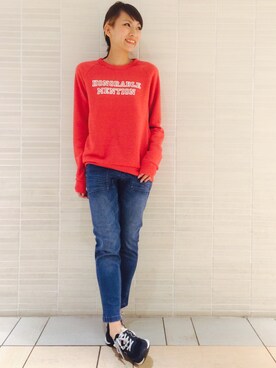 ARAI SATOMIさん（レディース・163cm）の秋コーディネート