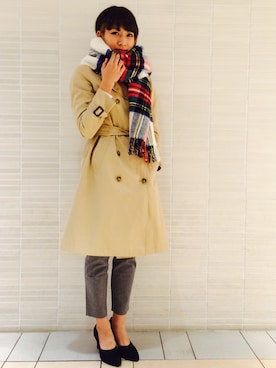 「tweedmill」｜「アイテム（ジャケット/アウター）」を使った、ARAI SATOMIさん（レディース・163cm）の秋コーディネート