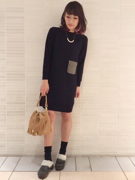 ARAI SATOMIさん（レディース・163cm）の秋コーディネート