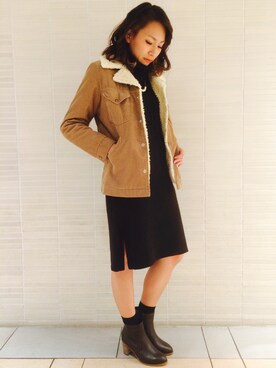 ARAI SATOMIさん（レディース・163cm）の秋コーディネート