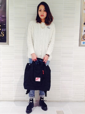 ARAI SATOMIさん（レディース・163cm）の冬コーディネート