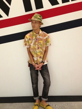 YOSHI☆LAWさん（メンズ・173cm）の夏コーディネート