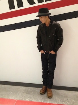 AVIREX アヴィレックス　P.D.W ファンクショナルレザー　M ブラック 美品◆AVIREX アヴィレックス P.D.W. 牛革レザー スワット ファンクショナルレザージャケット ライダース PDW  メンズ(Lサイズ)ブラック黒