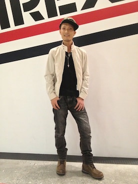 YOSHI☆LAWさん（メンズ・173cm）の冬コーディネート