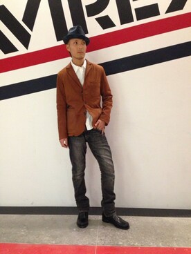 YOSHI☆LAWさん（メンズ・173cm）の冬コーディネート