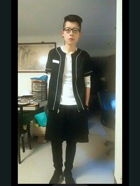 「B-SIDE」｜葉邦彥さん（メンズ・175cm）の春コーディネート