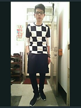 「B-SIDE」｜葉邦彥さん（メンズ・176cm）の春コーディネート