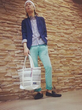 ichiさん（メンズ・176cm）の春コーディネート