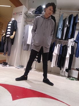 「モルガンオム」｜ichiさん（メンズ・176cm）の秋コーディネート