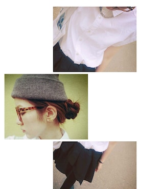 「And A（アンドエー）のアイテム（スカート）」を使った、nayumiさん（レディース・157cm）の夏コーディネート