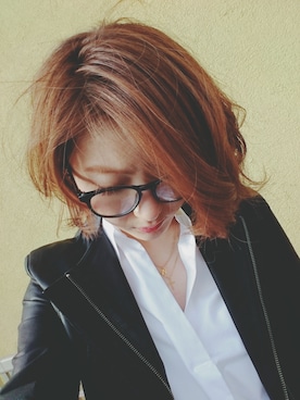 「STRAWBERRY-FIELDS（ストロベリーフィールズ）のアイテム（シャツ/ブラウス）」を使った、nayumiさん（レディース・157cm）の春コーディネート