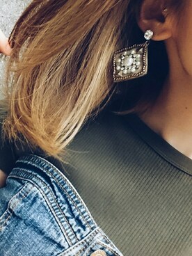 「Ungrid（アングリッド）のアイテム（その他トップス）」を使った、nayumiさん（レディース・157cm）の秋コーディネート