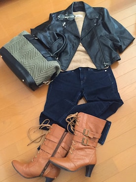 Likoさん（レディース・152cm）の秋コーディネート