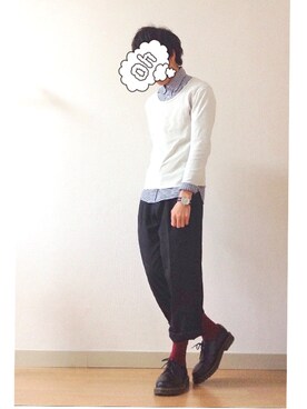 coさん(メンズ・173cm)の春コーディネート