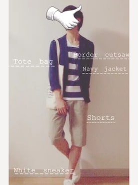 「ショートパンツ」｜coさん（メンズ・173cm）の春コーディネート
