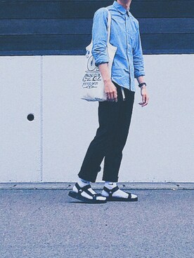 coさん（メンズ・173cm）の夏コーディネート