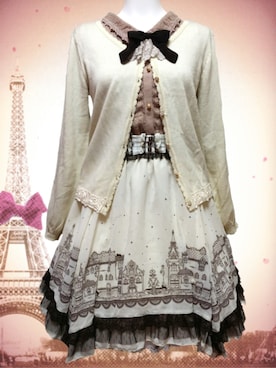 「axes femme（アクシーズファム）のアイテム（パーカー）」を使った、みゅうさん（レディース・168cm）の冬コーディネート