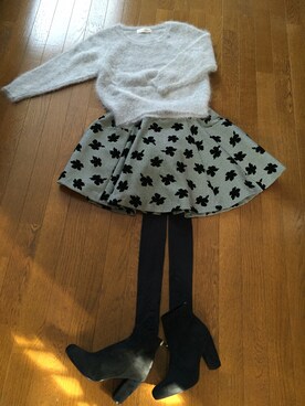 ゆみさん（レディース・156cm）の秋コーディネート