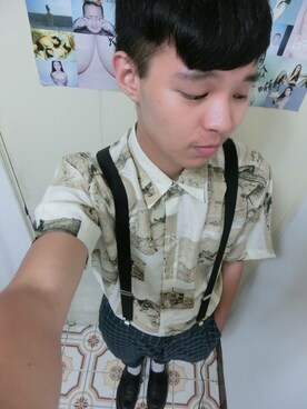 鍾亞衛_月蝕🌒さんのコーディネート