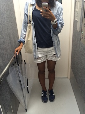 「G-SHOCK」｜iimwさん（レディース・162cm）の秋コーディネート