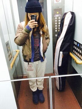 yumiさん（レディース・160cm）の冬コーディネート