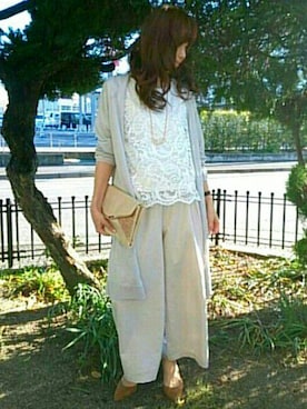 「matelasse durer（マトラッセ デュレ）のアイテム」を使った、KOZUUさん（レディース・162cm）の春コーディネート