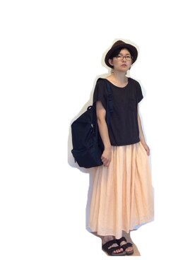 胡桃さん（レディース・157cm）の夏コーディネート