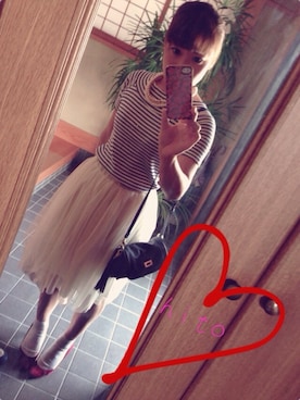 ひーちゃんさん(レディース・153cm)の夏コーディネート