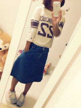 ひーちゃんさん（レディース・153cm）の夏コーディネート