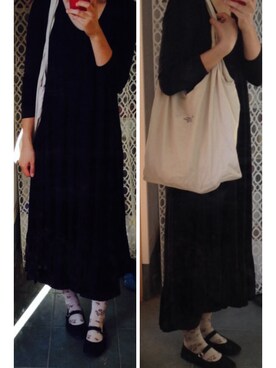 「ZUCCa（ズッカ）のアイテム（ショルダーバッグ、ベージュ系）」を使った、tomokoさん（レディース・164cm）の秋コーディネート
