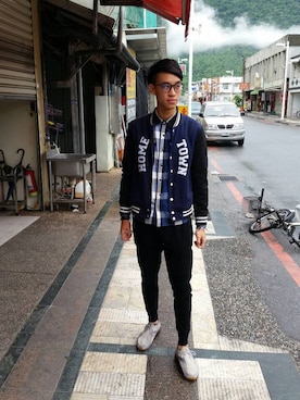 「footscape」｜ruruさん（メンズ・180cm）の秋コーディネート