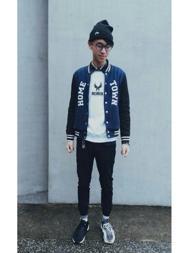 「footscape」｜ruruさん（メンズ・180cm）の春コーディネート
