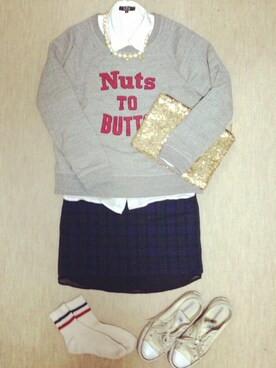 akikoさん（レディース・155cm）の冬コーディネート