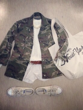 akikoさん（レディース・155cm）の春コーディネート