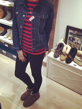 「EMU Australia（エミューオーストラリア）のアイテム」を使った、EMU Australiaさん（レディース・169cm）の秋コーディネート