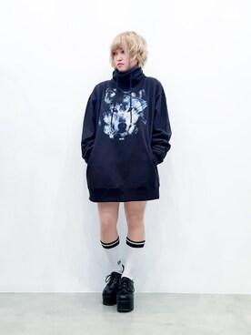 「THE TEST（ザ テスト）のアイテム」を使った、SUMOMOさん（レディース・148cm）の冬コーディネート