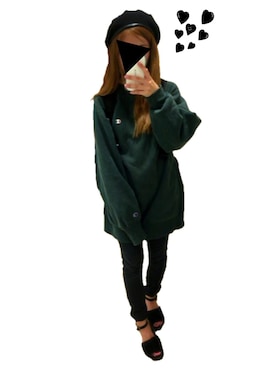 「RETRO GIRL（レトロガール）のアイテム」を使った、チャンさん（レディース・156cm）の秋コーディネート