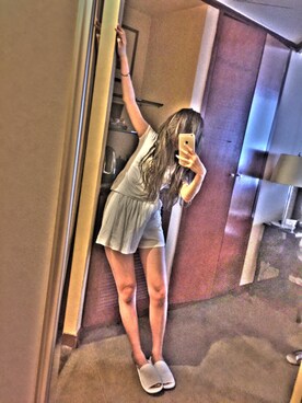 「A（エィス）のアイテム（その他）」を使った、casperさん（レディース・168cm）の秋コーディネート