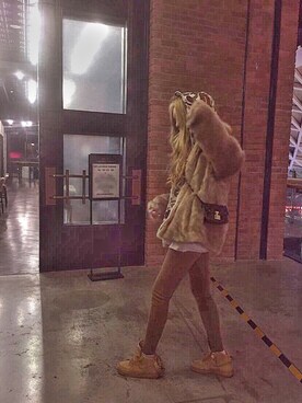 「A BATHING APE（アベイシングエイプ）のアイテム（その他アウター）」を使った、casperさん（レディース・168cm）の冬コーディネート