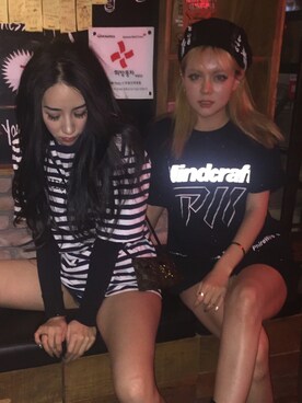 「M.Y.O.B（エム.ワイ.オー.ビー）のアイテム（ハンチング/ベレー帽）」を使った、casperさん（レディース・168cm）の春コーディネート