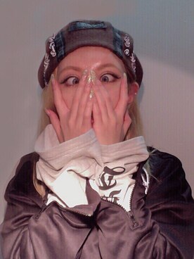 「M.Y.O.B（エム.ワイ.オー.ビー）のアイテム（ハンチング/ベレー帽）」を使った、casperさん（レディース・168cm）の春コーディネート