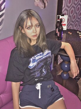 「Gosha Rubchinskiy（ゴーシャラブチンスキー）のアイテム（財布/小物）」を使った、casperさん（レディース・168cm）の夏コーディネート
